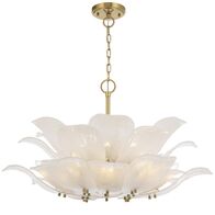 Pendant Light Base Only 8 Light E14 680mm Brass Monte Telbix