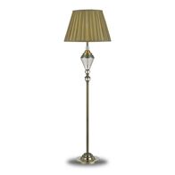 Floor Lamp Base Only E27 1680mm Antique Brass Oxford Telbix