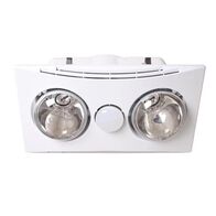 Two heat bathroom heater