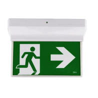 SLIM SURFACE MOUNT EXIT SIGN BK