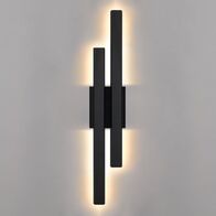 Outdoor Wall Light LED 20W Tri-Colour Matt White Ostel Telbix