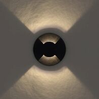 Inground Light 24V LED 3W 3000K IP65 2 Way Black Raker Telbix