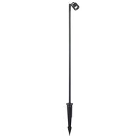 Garden Post Light 24V LED 3W IP65 600mm Black Rilto Telbix
