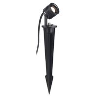 Garden Spike Light 24V LED 3W IP65 Black Rilto Telbix
