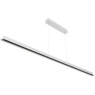 Pendant Light LED 46W Tri-Colour Dimmable 1840mm White Serda Telbix