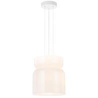 Pendant Light A C Kit LED 20W 3000K Dimmable 330mm Opal Skapa Telbix