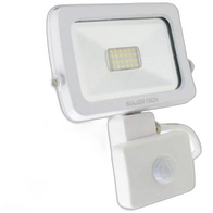 LED Floodlight 10W with PIR Sensor 4000K MajorTech
