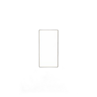 Cover Plate Single Module Bronze MajorTech