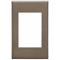 Cover Plate Three Module Bronze MajorTech