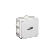 Junction Box IP65 100x100x70mm Red MajorTech