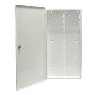 Metal Box 28 Inch Plain Lid Powdercoated White Lockable Ness