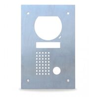Stainless Steel Flush Plate to Suit Alloy Door Station 2 iCentral