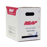 CAT5e Ethernet Cable 305m Solid Copper Blue Ness