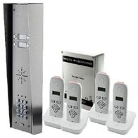 Wireless Intercom with 4 Handsets 100m Weather-Resistant iCentral