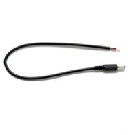 12V Male Power Plug and Lead 500mm Cable CCTV Ness