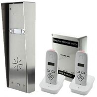 Wireless Intercom 2 Handsets 100m Range Stainless Steel iCentral