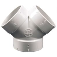 Central Vacuum Double Wye Valet