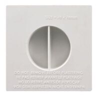 Plaster Guard 90mm x 20mm x 90mm to Suit Euro Valve Valet