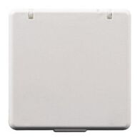Euro Valve White Wall or Skirting Mount Valet