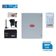 Security Keypad Silver LCD to Suit D8X4G Ness