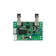 RS485 Fibre Interface Board Multi-Drop and Point-to-Point Tecom