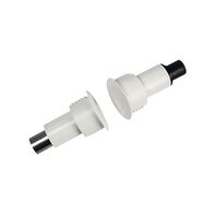 Flush Mount Reed Switch 19mm Hardwired Durable Plastic Tecom