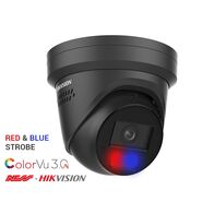 8MP ColorVu Turret Camera RB 2.8mm Black Hikvision