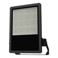 Flare LED Floodlight 120/160/200W 4000K 90 Degree Black Domus