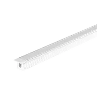 Micro Recessed LED Profile Opal Diffuser White 3m Length Domus