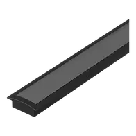 Nova-17 Recessed LED Profile Black Diff Black 2.5m Domus