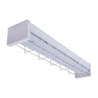 Park-60 DALI Emergency Batten 7.5/15W Wire Guard Tri-Colour Domus