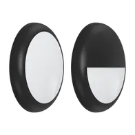 Veyra LED Bunker Light Dimming Sensor IP65 IK10 Black Domus