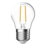 LED Filament Fancy Round G45 4.2W E27 Clear Dimmable 6500K Domus