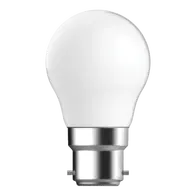 LED Filament Fancy Round G45 4.2W B22 Frosted 6500K Domus