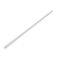 Corner-16 LED Profile 16x16mm Opal Diffuser White Per Metre Domus