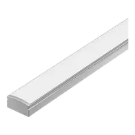 Nova-17 Surface LED Profile Opal Diff Aluminium 3m Domus