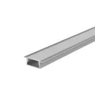 Nova-20 Recessed LED Profile Opal Diff Aluminium Per Metre Domus