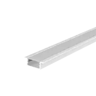 Nova-20 Recessed LED Profile Opal Diffuser White Per Metre Domus