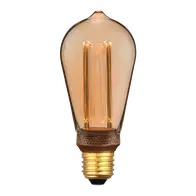 LED Retro Filament Pear Globe ST64 3.5W E27 Dimmable Domus