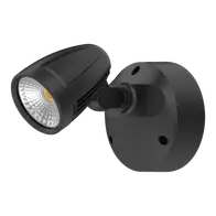 Muro-Max-16 LED Exterior Spotlight 16W Non-Sensor Black Domus