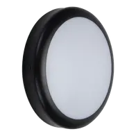 Versa-300 Round Bunker Light Plain IP65 240V Black Domus