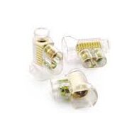 Double Screw 240V 2 X 6mm Earth Electrical Cable Connector (50pcs)