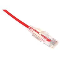 PATCH CORD, CAT6, UTP SLIMLINE RED, 2.5m
