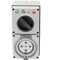 Switched Socket Outlet 5 Pin