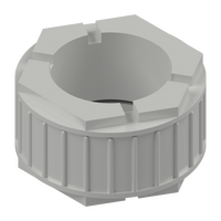 32mm Grey Male & Female Threaded PVC Bushing