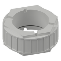 20mm Grey Male & Female Threaded PVC Bushing