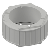 20mm Grey Male & Female Threaded PVC Bushing