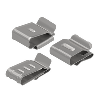 2 x 4.0mm Stainless Steel Solar Cable Clips