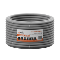 25mm x 50m Solar Corrugated Conduit - Grey
