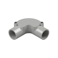 25mm Grey PVC Inspection Elbow